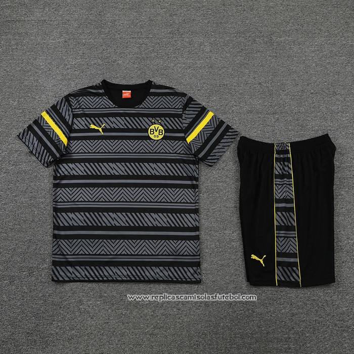 Fato de Treino
 Dortmund
 2022-2023 Manga Curta
 Cinza
 - Calcas Curta
