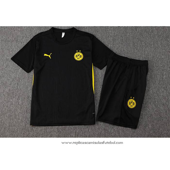 Fato de Treino
 Dortmund
 2024-2025 Manga Curta
 Preto
 - Calcas Curta
