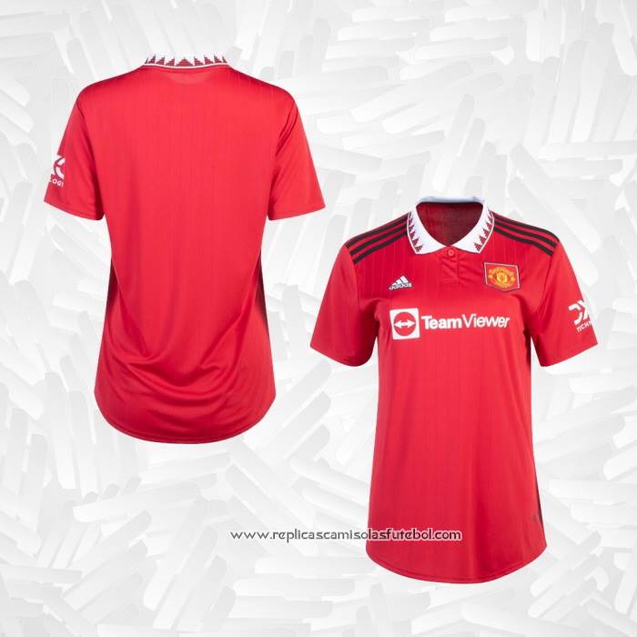 Camisola 1º Manchester United 2022-2023 Mulher