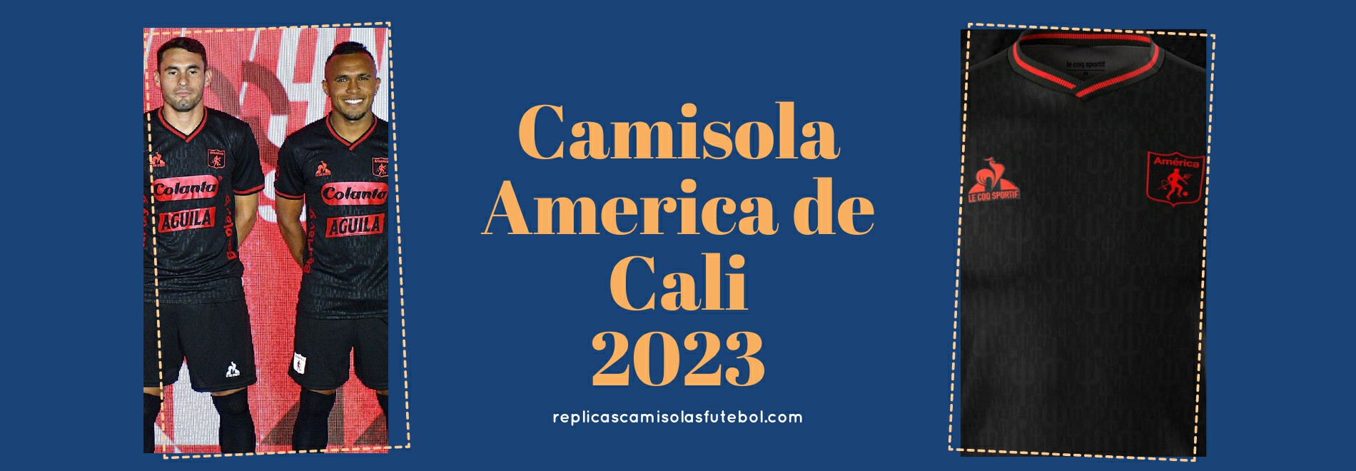 Camisola America de Cali 2023-2024
