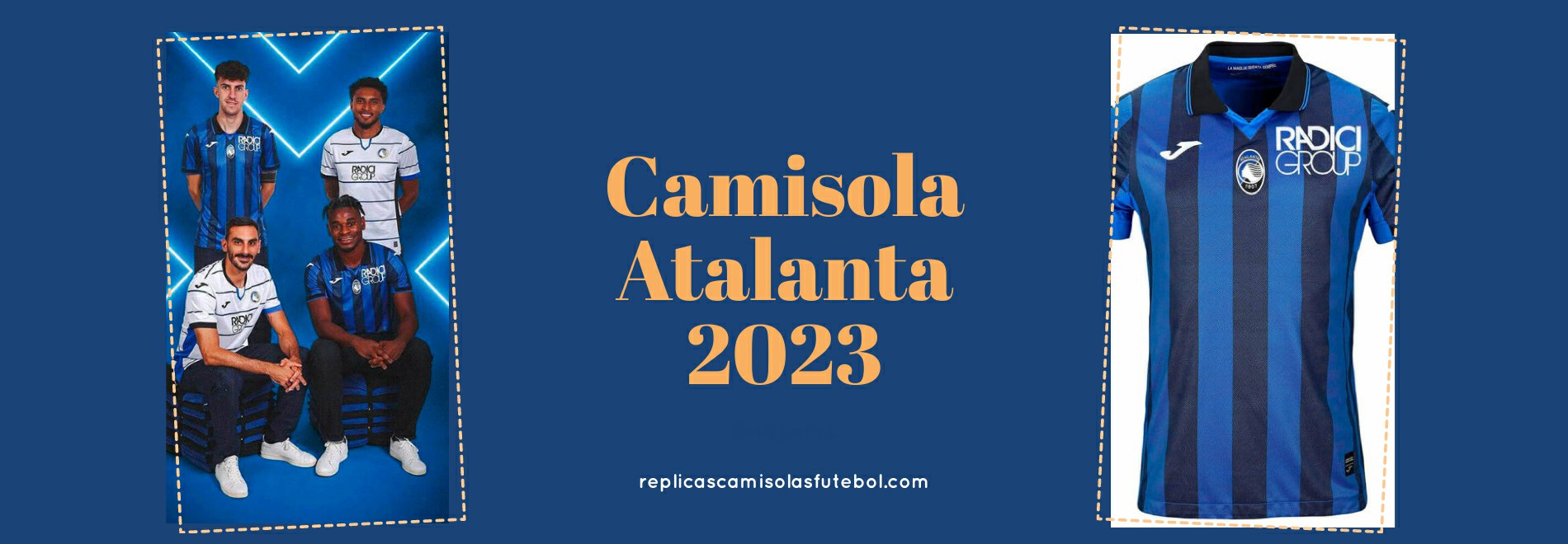Camisola Atalanta 2023-2024