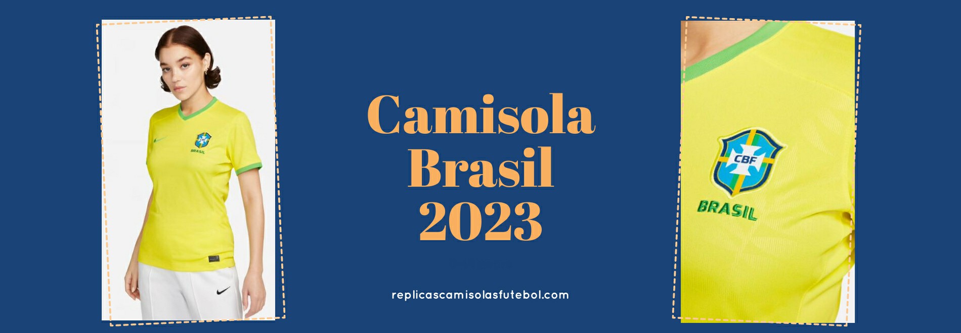 Camisola Brasil 2023-2024