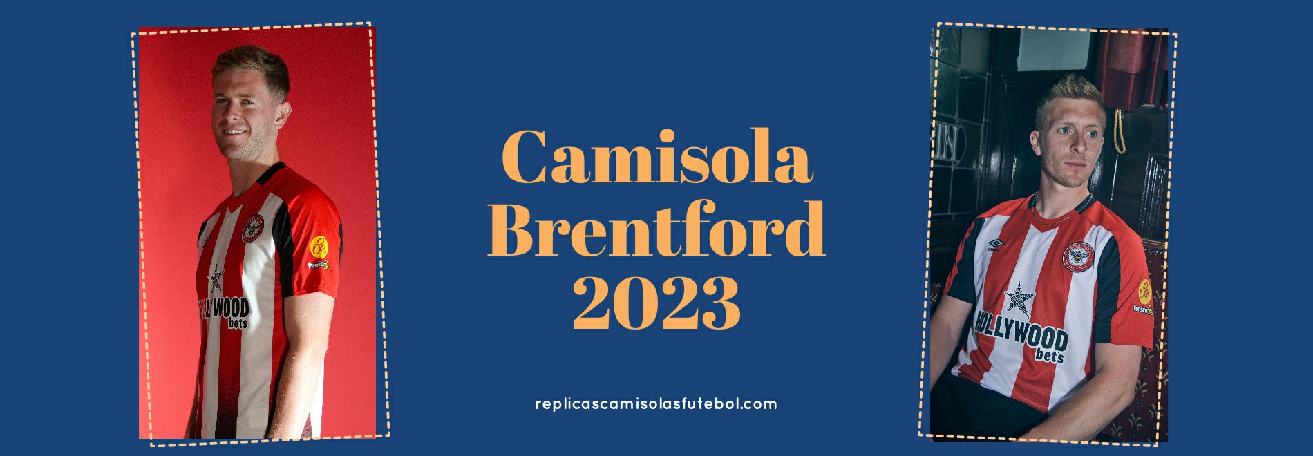 Camisola Brentford 2023-2024