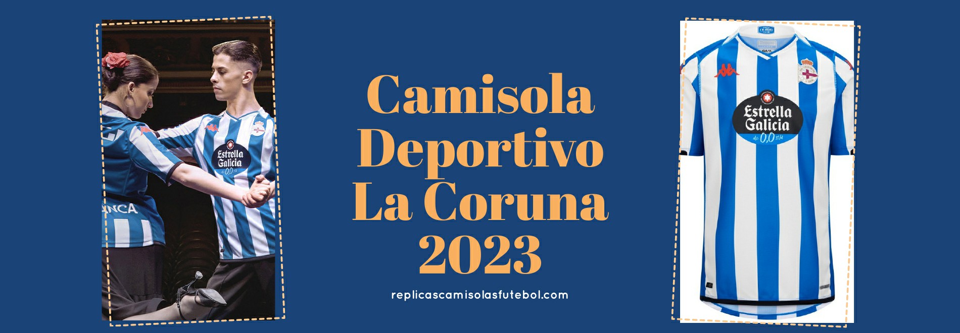 Camisola Deportivo La Coruna 2023-2024