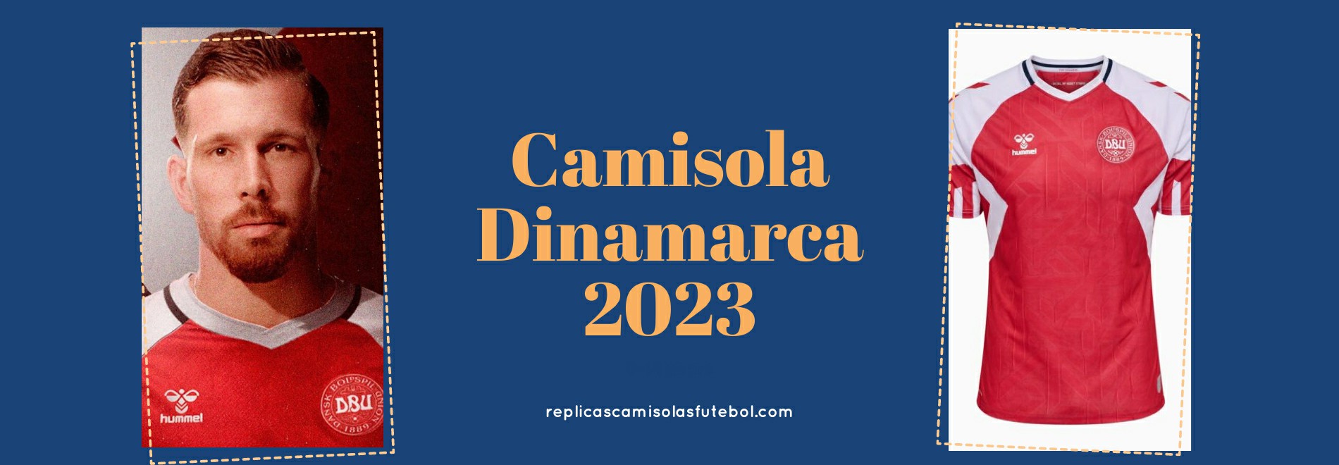 Camisola Dinamarca 2023-2024