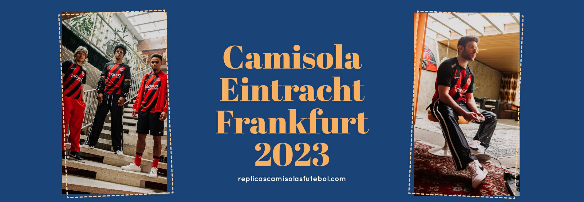 Camisola Eintracht Frankfurt 2023-2024