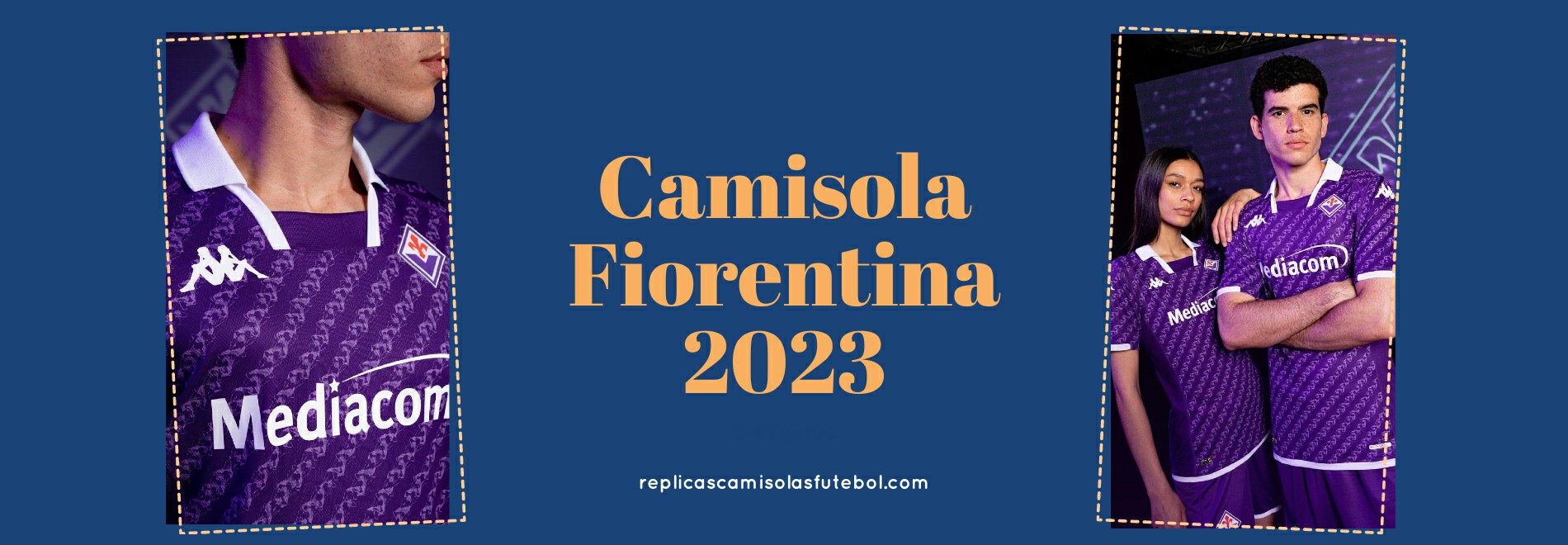 Camisola Fiorentina 2023-2024
