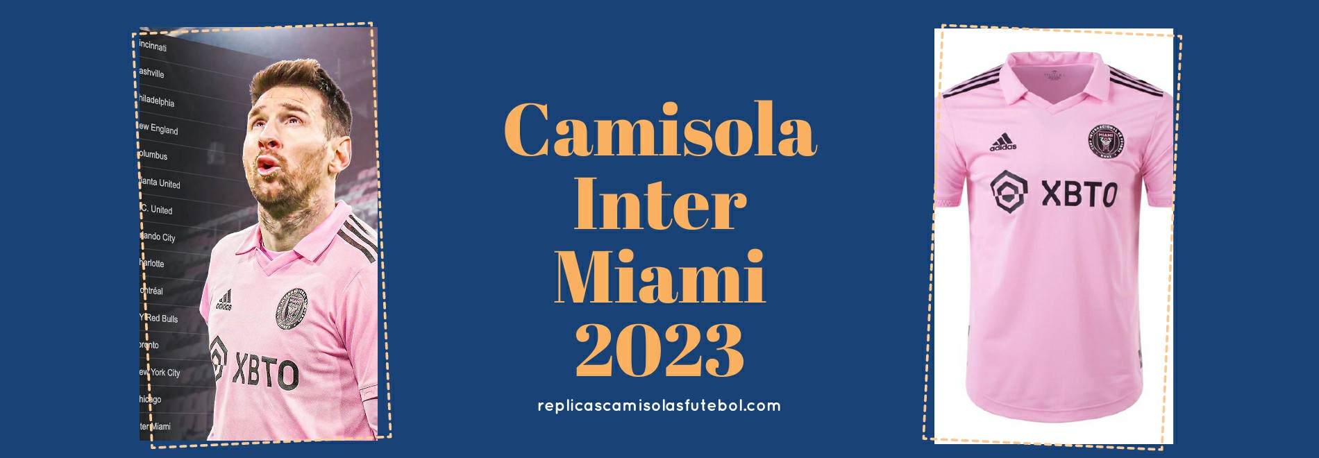 Camisola Inter Miami 2023-2024