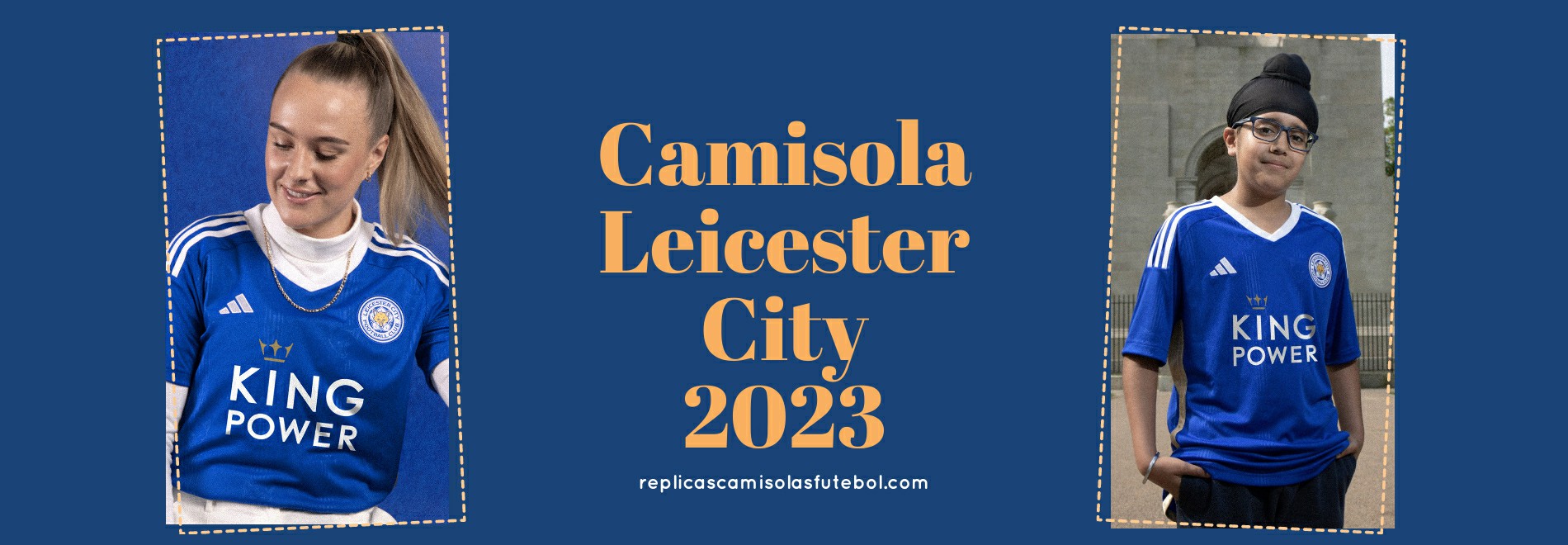Camisola Leicester City 2023-2024