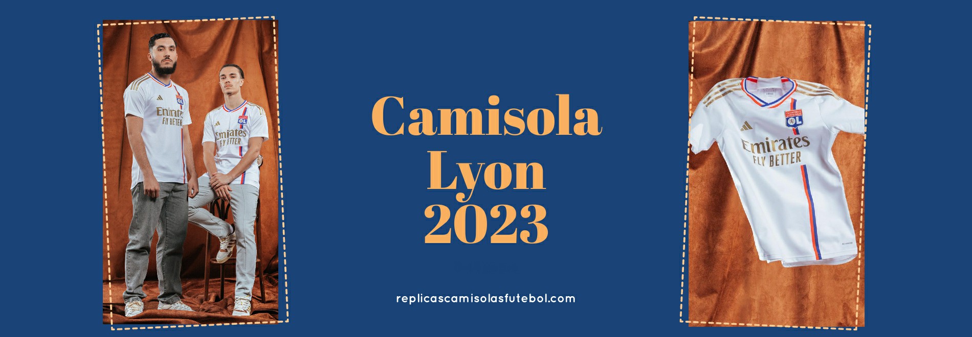 Camisola Lyon 2023-2024