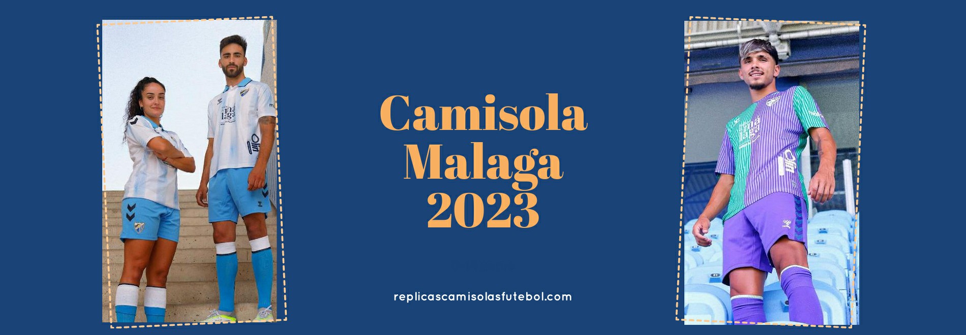 Camisola Malaga 2023-2024