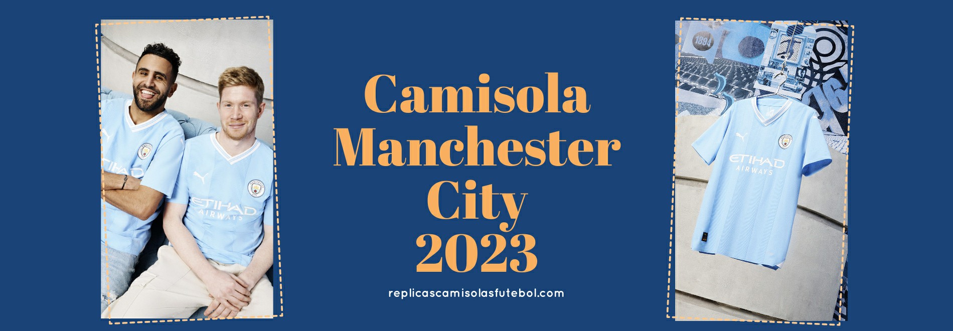 Camisola Manchester City 2023-2024