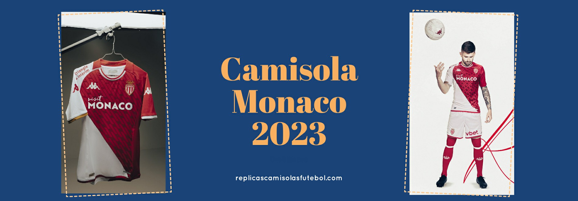 Camisola Monaco 2023-2024