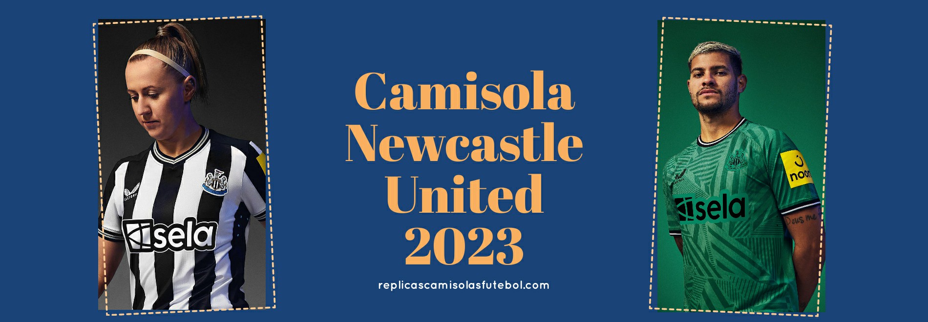Camisola Newcastle United 2023-2024