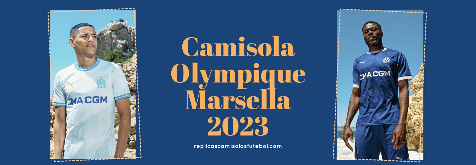 Camisola Olympique Marsella 2023-2024