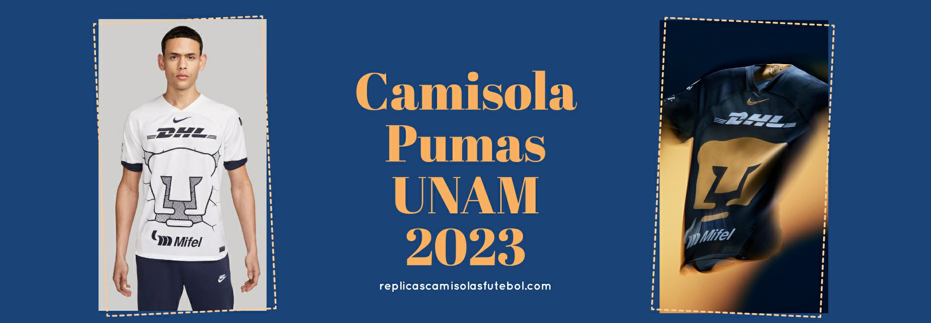 Camisola Pumas UNAM 2023-2024