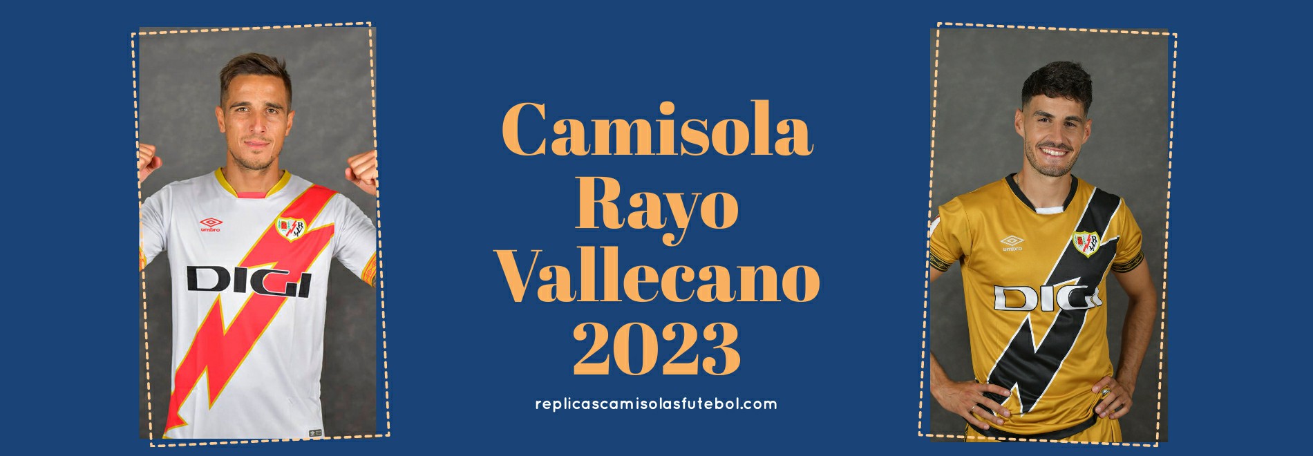 Camisola Rayo Vallecano 2023-2024