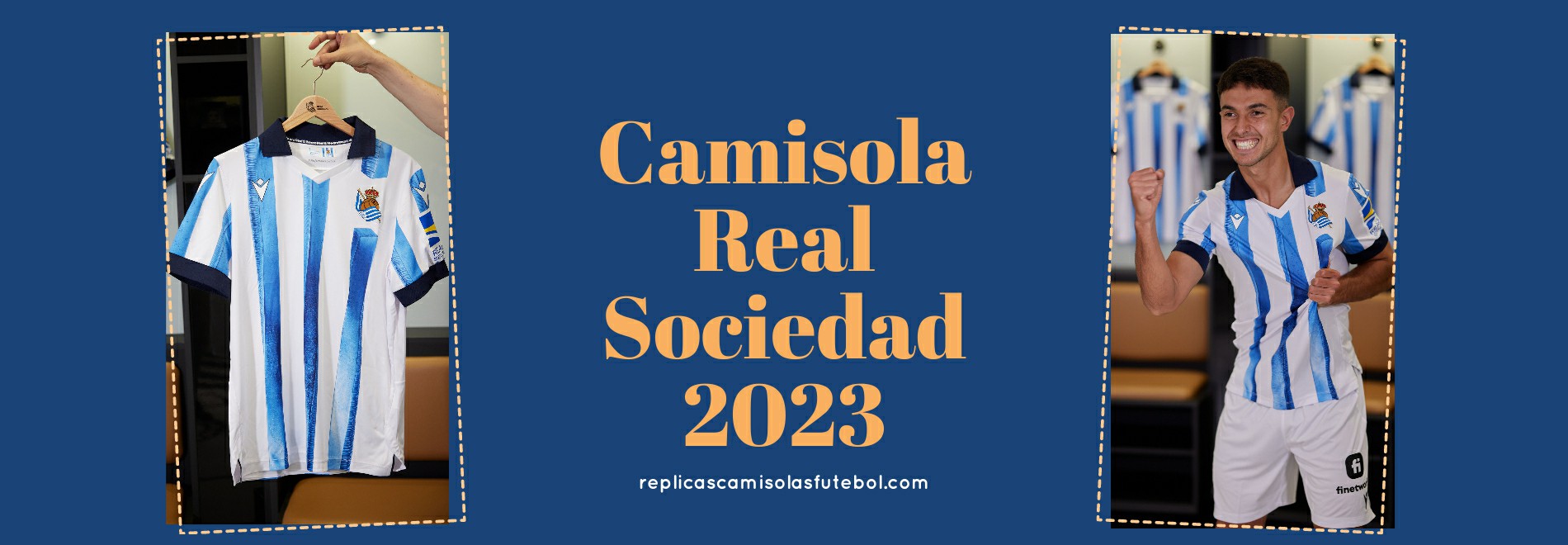 Camisola Real Sociedad 2023-2024