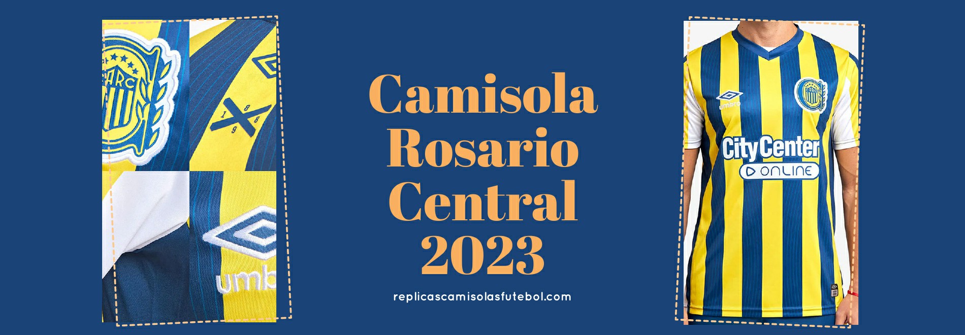 Camisola Rosario Central 2023-2024