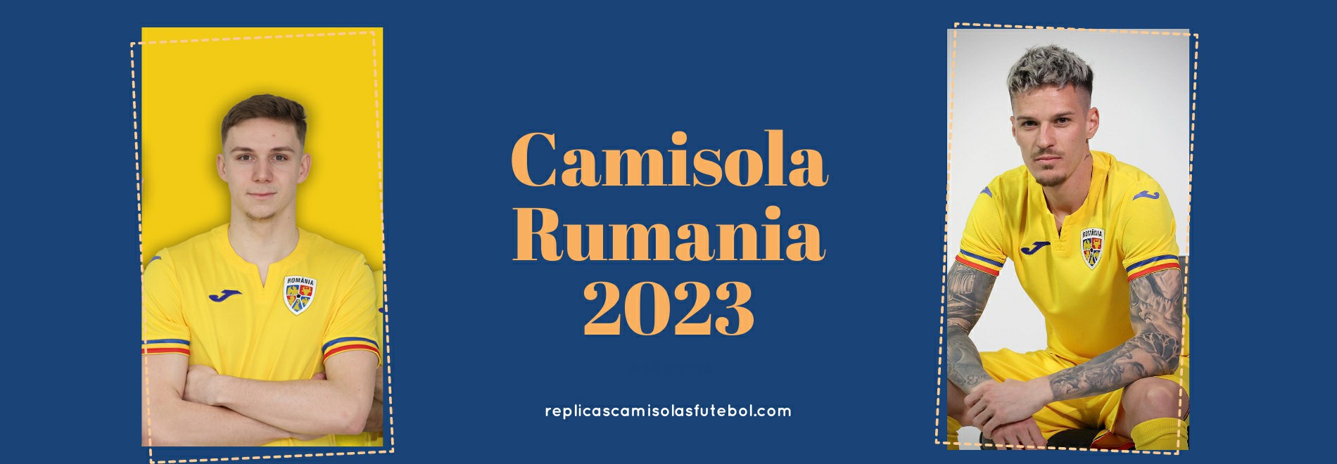 Camisola Rumania 2023-2024