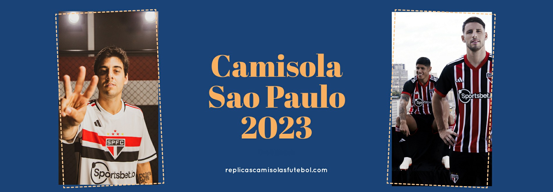 Camisola Sao Paulo 2023-2024