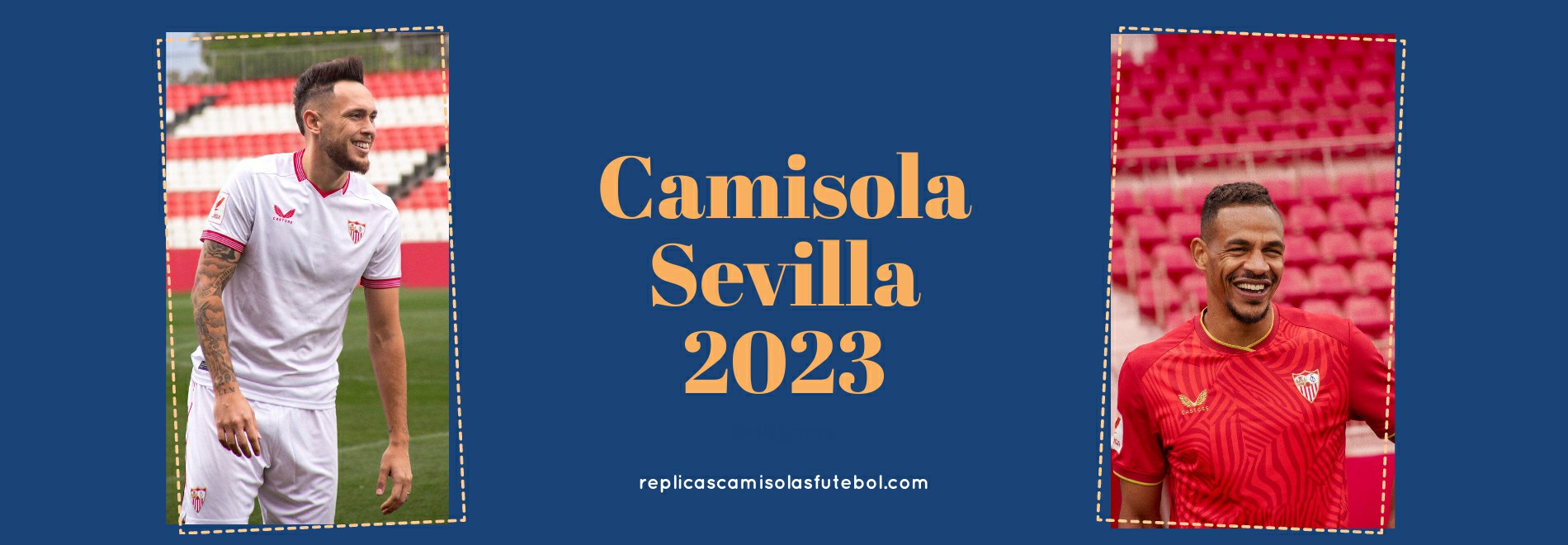 Camisola Sevilla 2023-2024