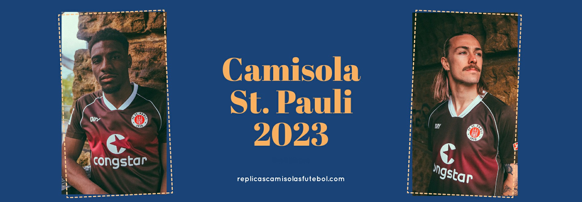 Camisola St. Pauli 2023-2024