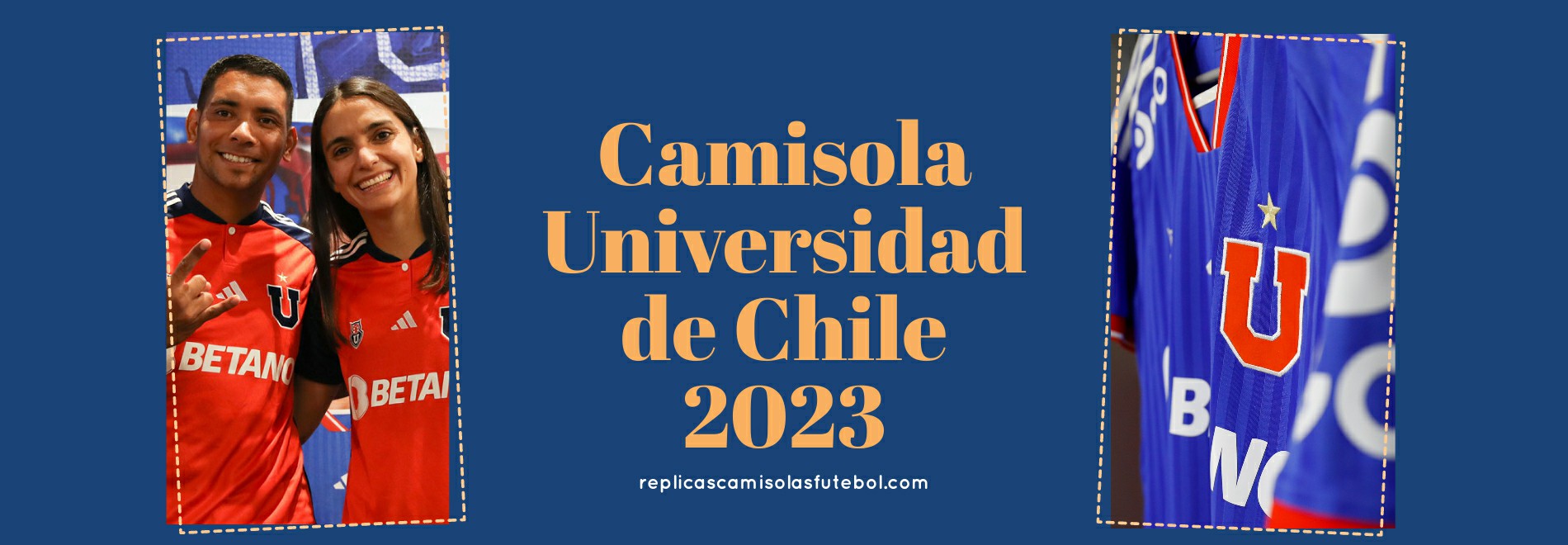 Camisola Universidad de Chile 2023-2024