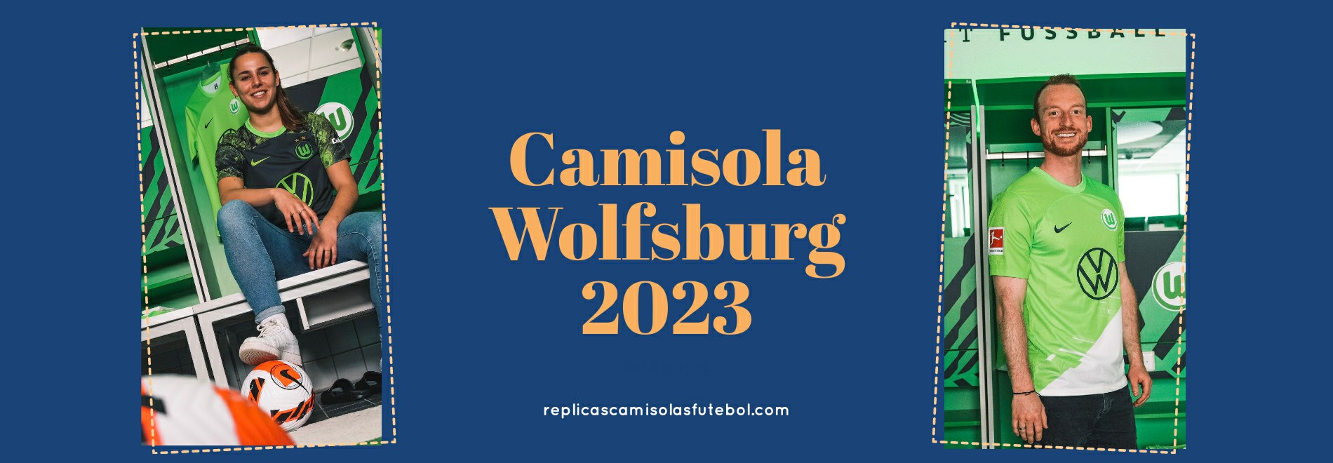 Camisola Wolfsburg 2023-2024