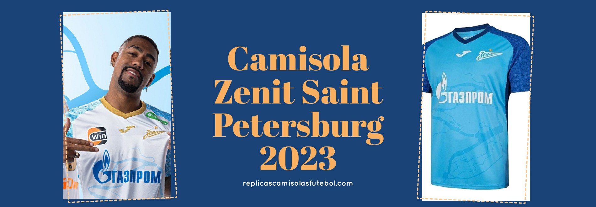 Camisola Zenit Saint Petersburg 2023-2024