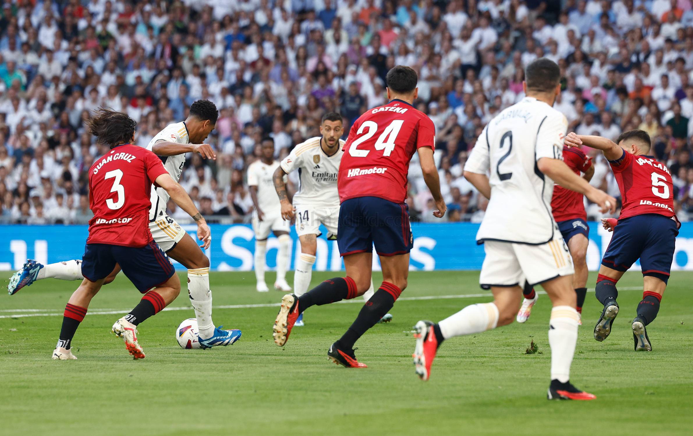 camisa do Real Madrid 4-0 Osasuna