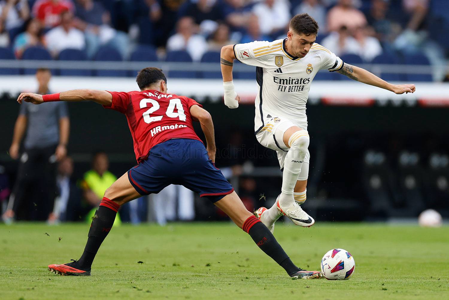 camisa do Real Madrid 4-0 Osasuna