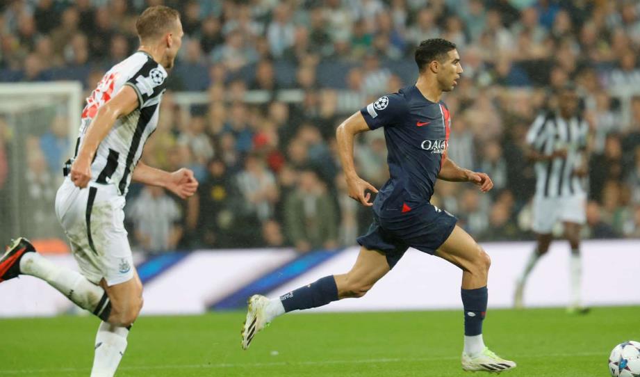 camisola PSG 1-4 Newcastle United