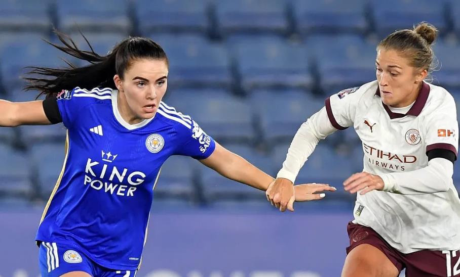 Camisola Leicester Feminino 0-1 Manchester City Feminino